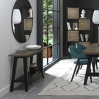 Table console Chambéry en chêne vieilli