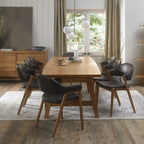 Chaise de salle à manger Chambery Rustic Oak Carver