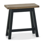 Table d'appoint Chambéry en chêne vieilli