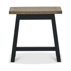 Table d'appoint Chambéry en chêne vieilli