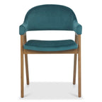 Chaise de salle à manger Chambéry à dossier incurvé