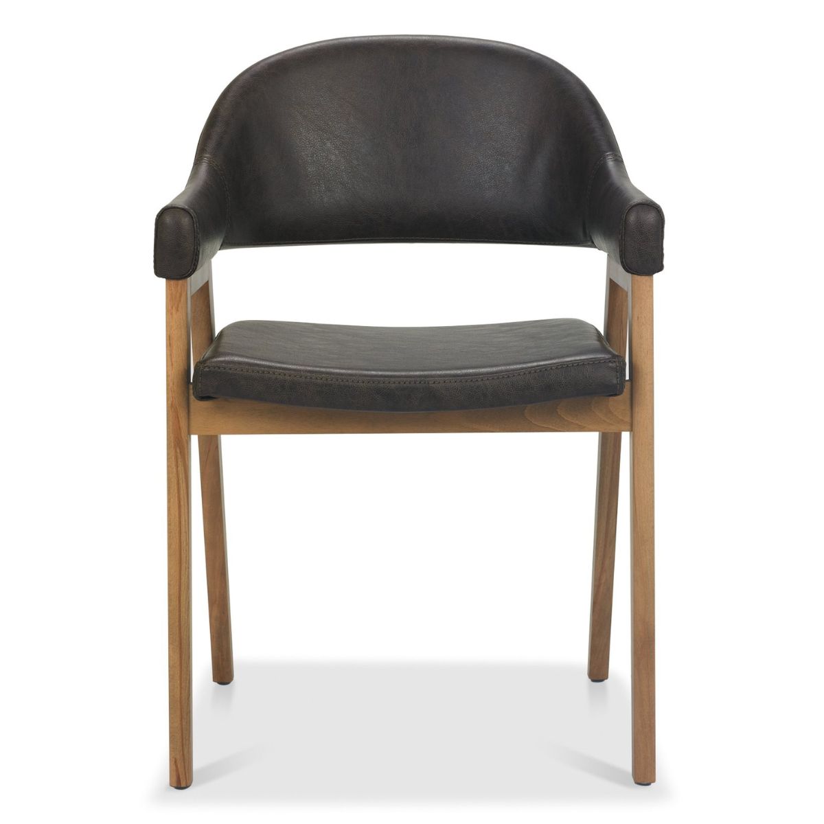 Chaise de salle à manger Chambéry à dossier incurvé