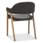 Chaise de salle à manger Chambéry à dossier incurvé