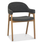 Chaise de salle à manger Chambéry à dossier incurvé