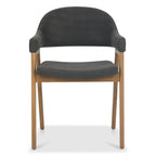 Chaise de salle à manger Chambéry à dossier incurvé