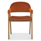 Chaise de salle à manger Chambéry à dossier incurvé