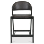 Tabouret de bar rétro en velours Chambery