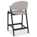 Tabouret de bar rétro en velours Chambery