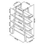 Vitrine ouverte en chêne vieilli de Chambéry