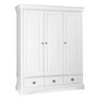 Chanel White Triple Wardrobe