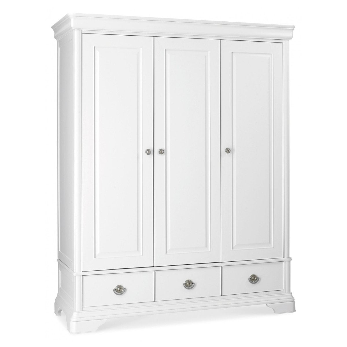 Chanel White Triple Wardrobe