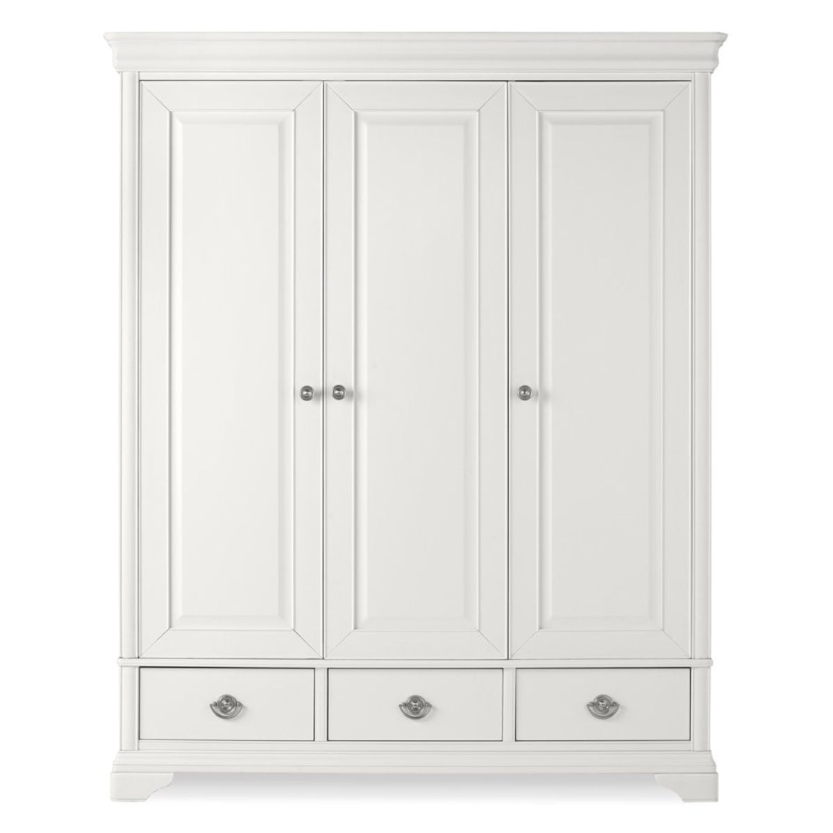 Chanel White Triple Wardrobe