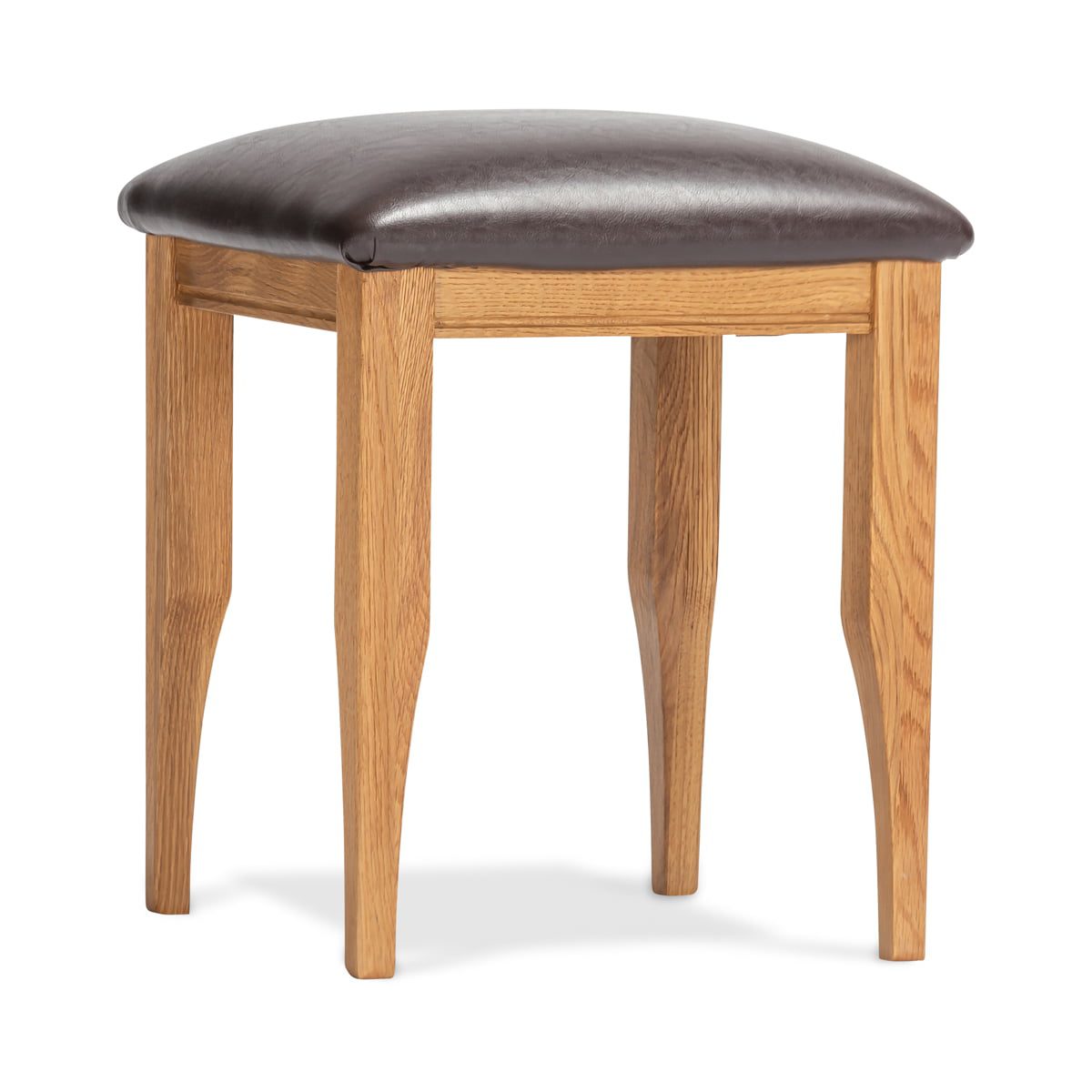 Tabouret de coiffeuse Lagan en chêne