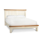 Cadre de lit bicolore Cannes