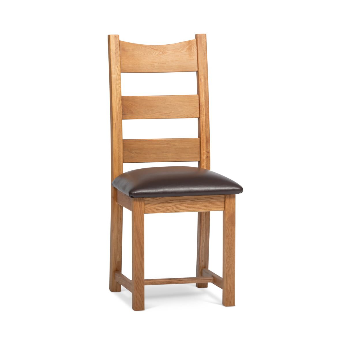 Chaise de salle à manger à dossier échelle style ferme Dunloe