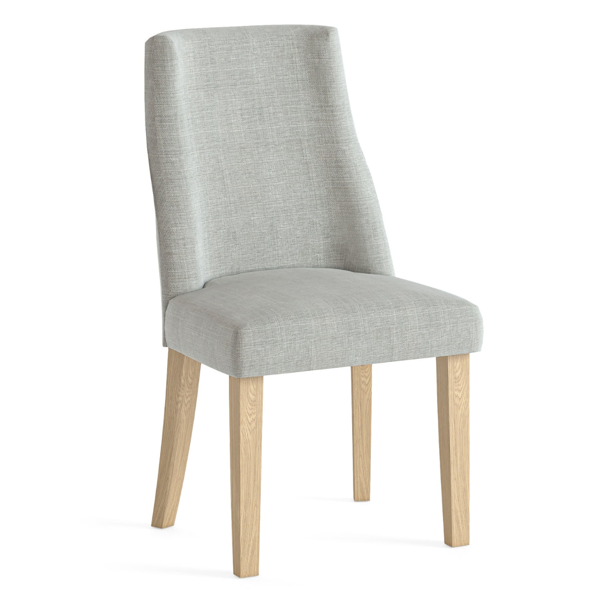 Chaise de salle à manger en bois rembourrée Cordelia