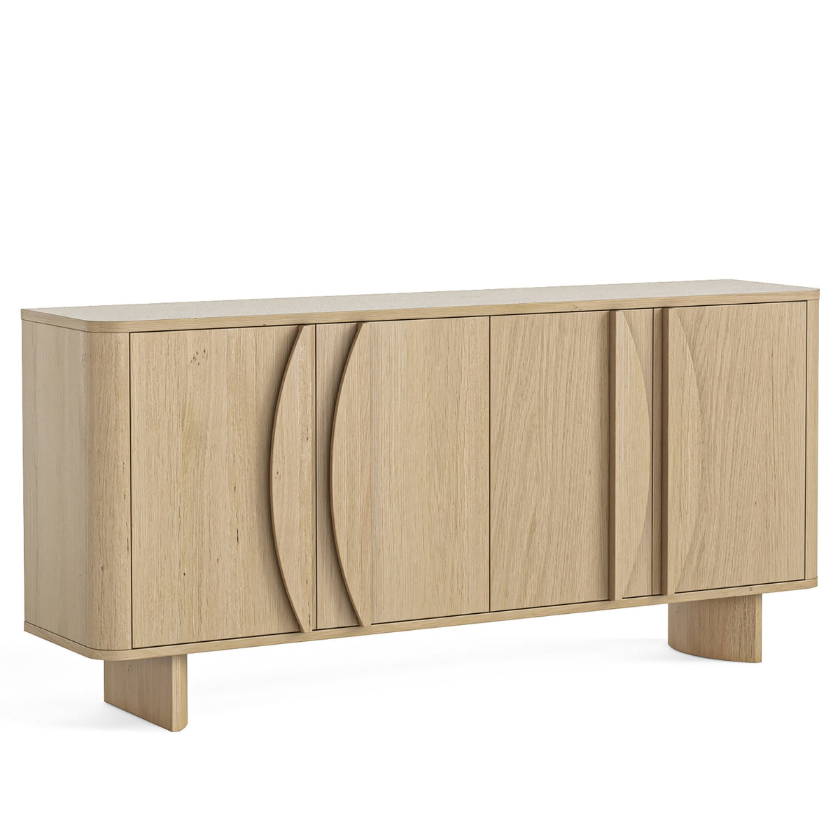 Buffet Cordelia contemporain en chêne massif