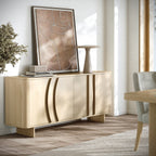 Buffet Cordelia contemporain en chêne massif
