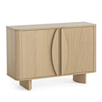 Buffet Cordelia contemporain petit format en chêne