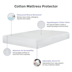 Protège-matelas en coton