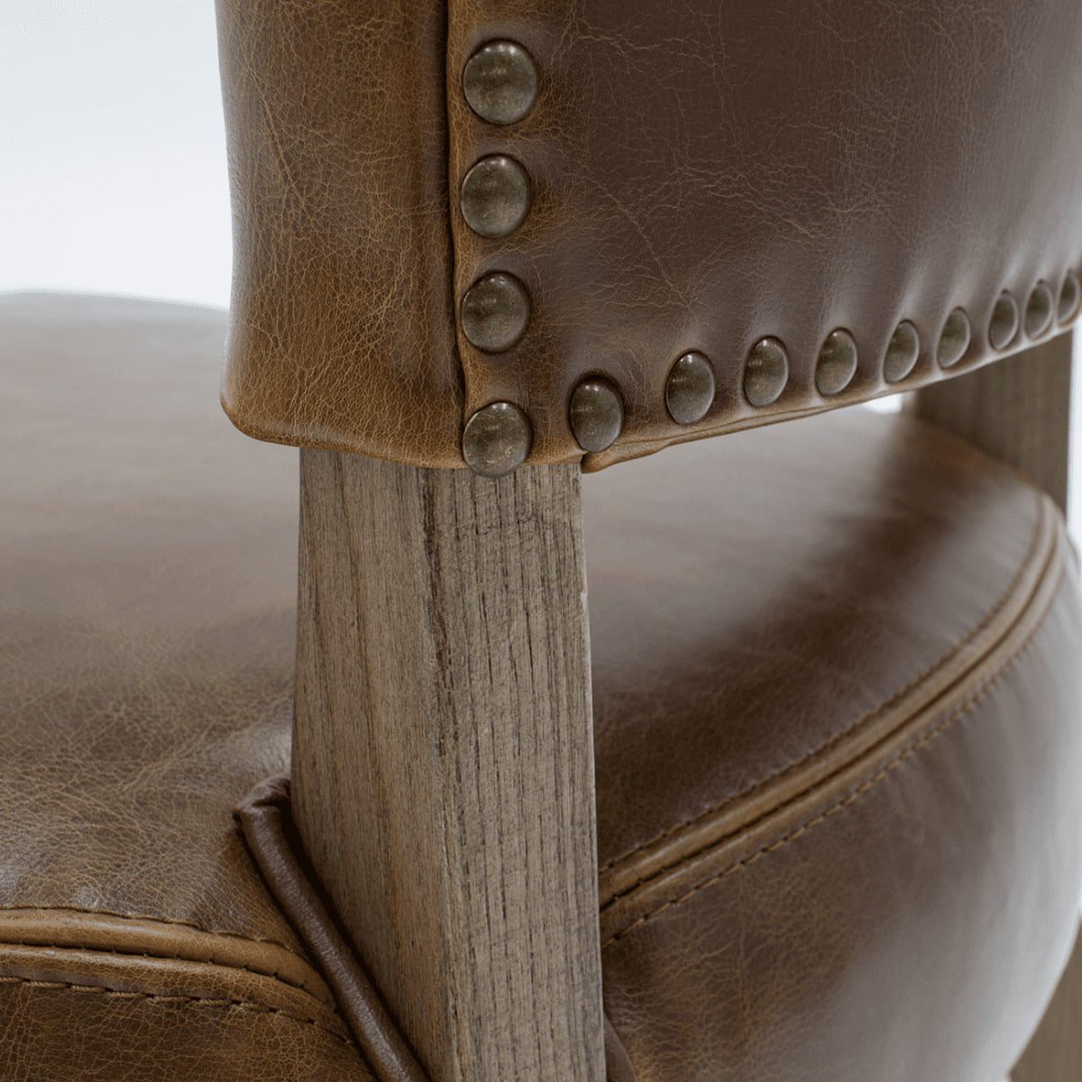 Chaise de salle à manger Dinas à pieds incurvés