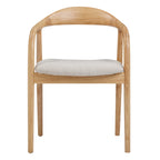 Chaise de salle à manger rembourrée en bois Daxton