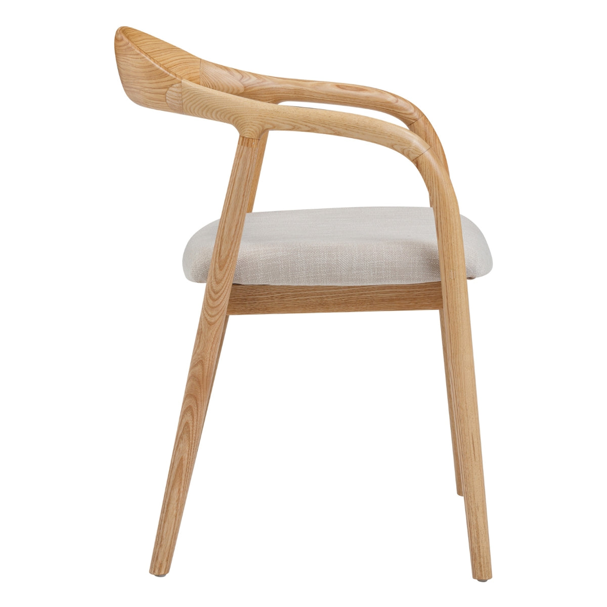 Chaise de salle à manger rembourrée en bois Daxton