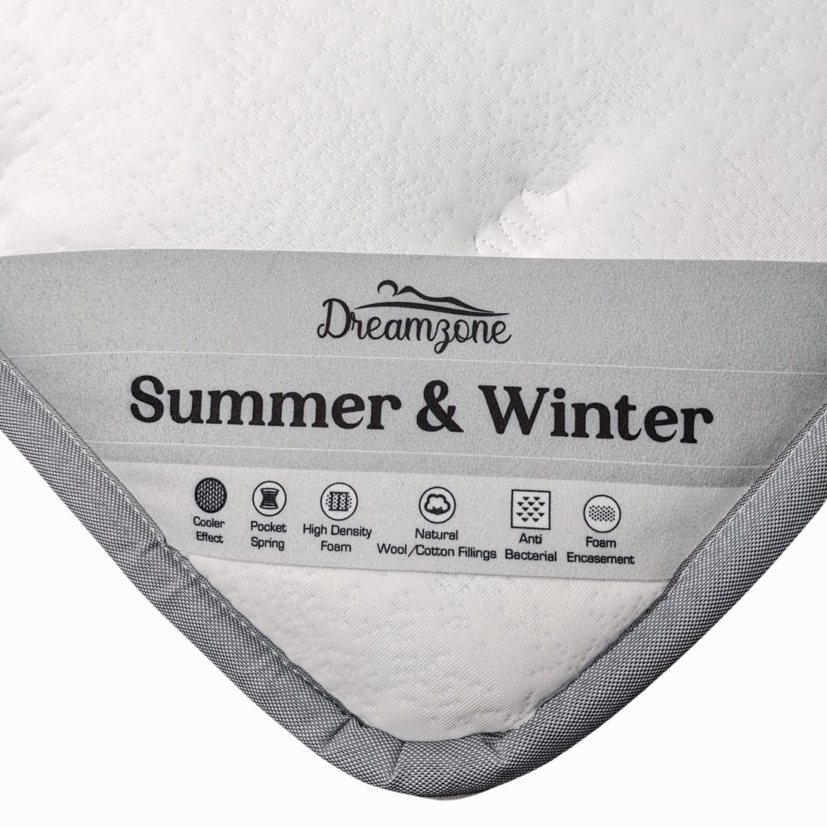 Matelas enroulable Dreamzone Été et Hiver