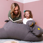 Coussin de sol Hippopotame Pouf