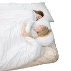 Pouf et matelas Kumo gris multi-usages