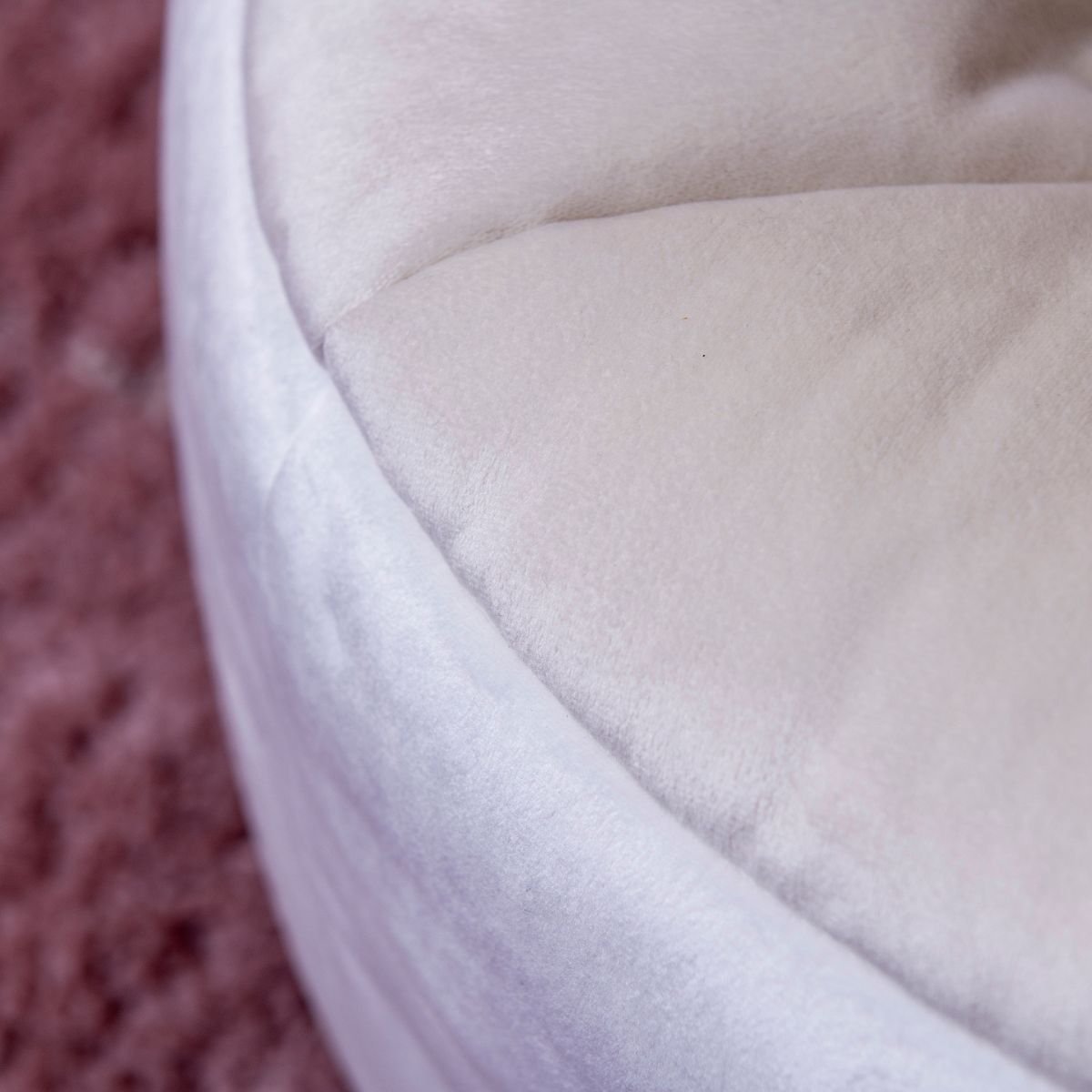 Pouf licorne en velours