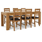 Table de salle à manger extensible Eileen en chêne