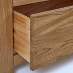 Vitrine Eileen en chêne