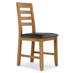 Chaise de salle à manger Eileen en chêne à lattes