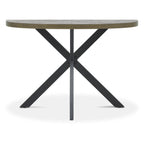 Table console Elliot en chêne vieilli