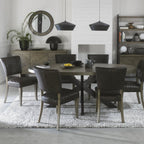 Table de salle à manger Elliot en chêne vieilli