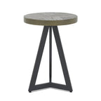 Table de lampe Elliot en chêne vieilli