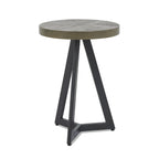 Table de lampe Elliot en chêne vieilli