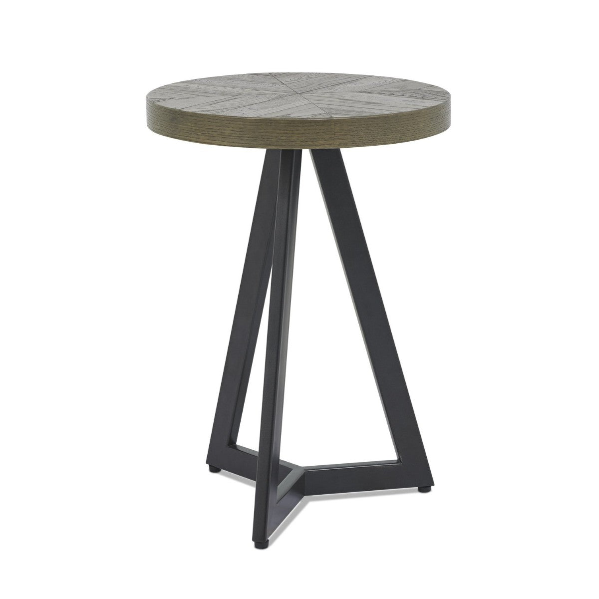 Table de lampe Elliot en chêne vieilli