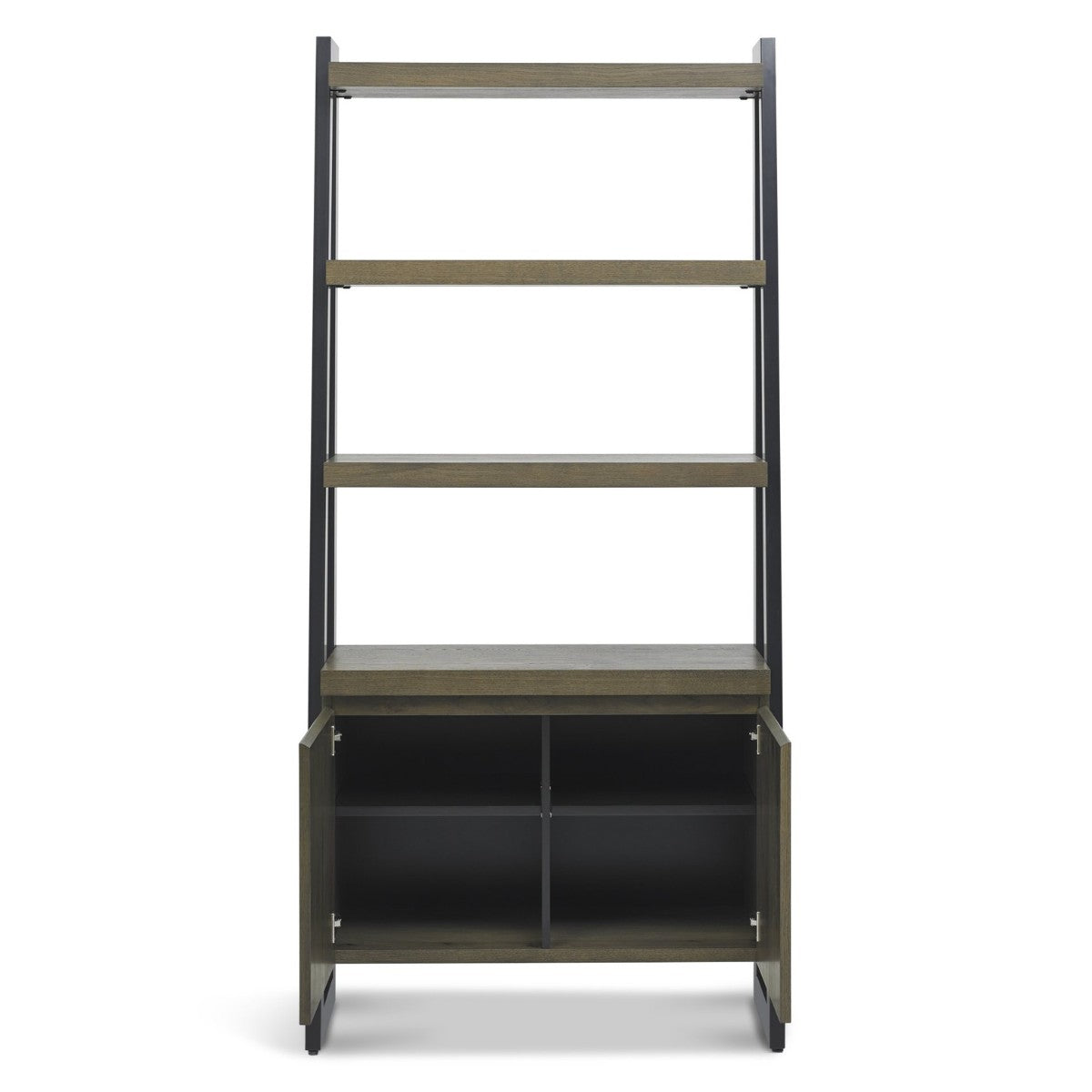 Présentoir d'échelle en chêne vieilli Elliot