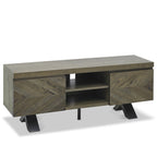 Meuble TV Elliot en chêne vieilli