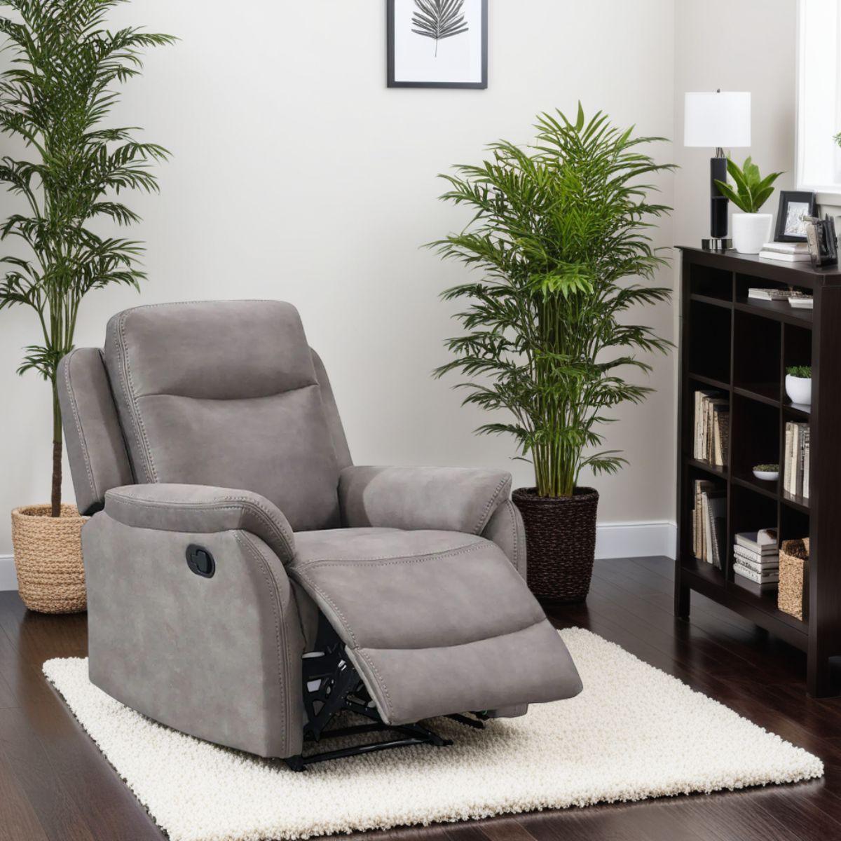 Fauteuil inclinable Emmanuel gris