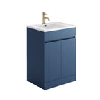 Ensemble meuble-lavabo Empire 600 bleu