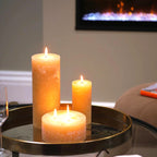 Plateau palmier doré et noir