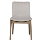 Chaise de salle à manger rembourrée en chêne Ferrell