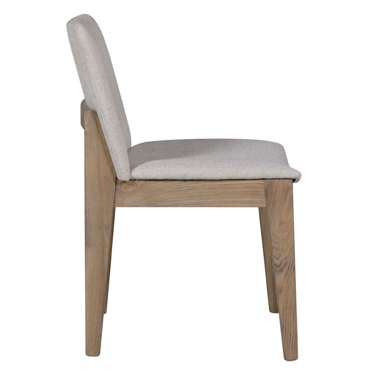 Chaise de salle à manger rembourrée en chêne Ferrell