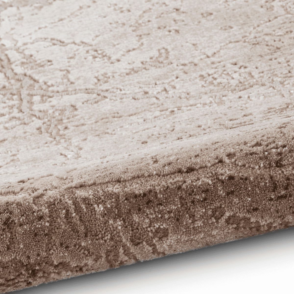 Tapis rose poudré du désert de Florence