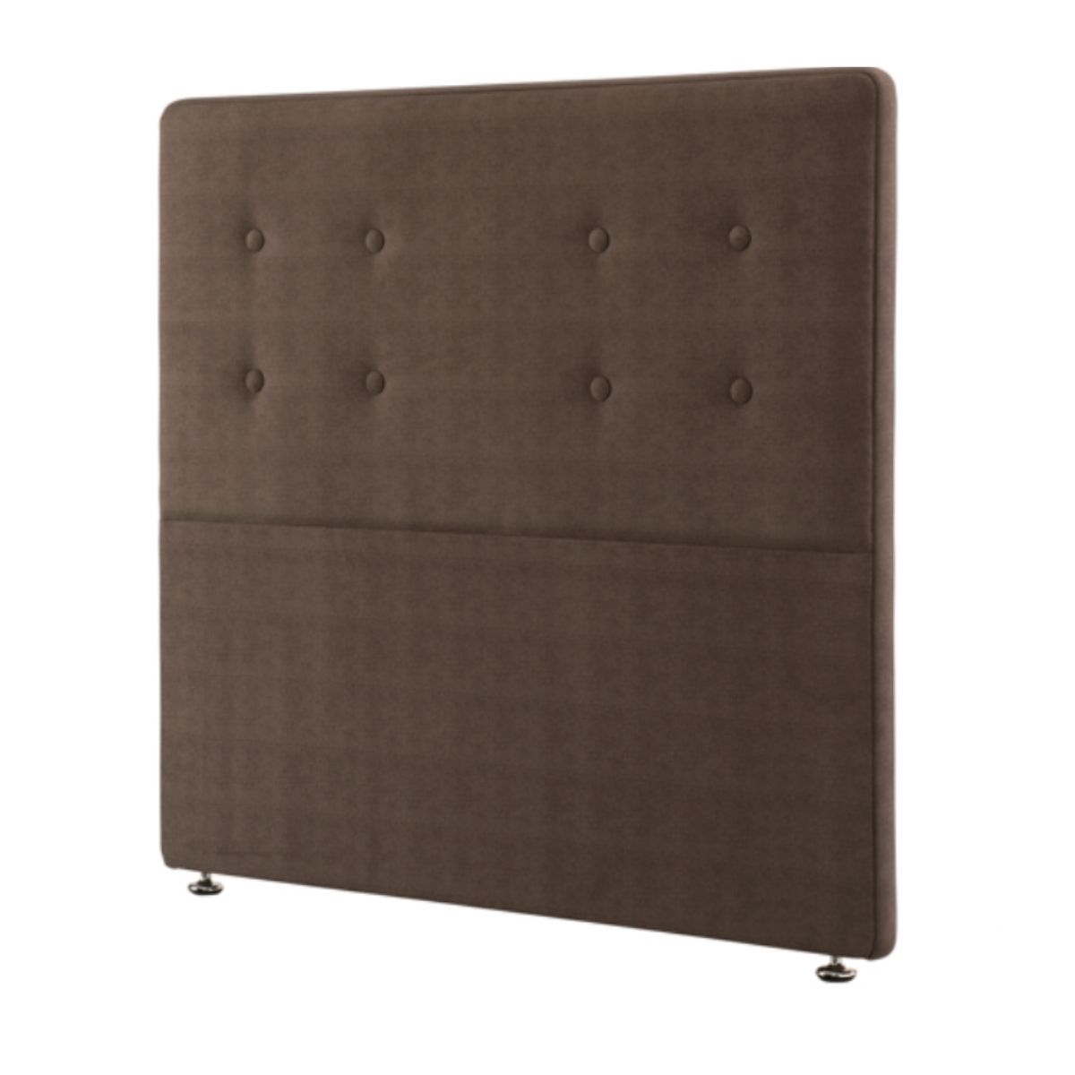 Tête de lit à boutons en tissu onyx de Respa