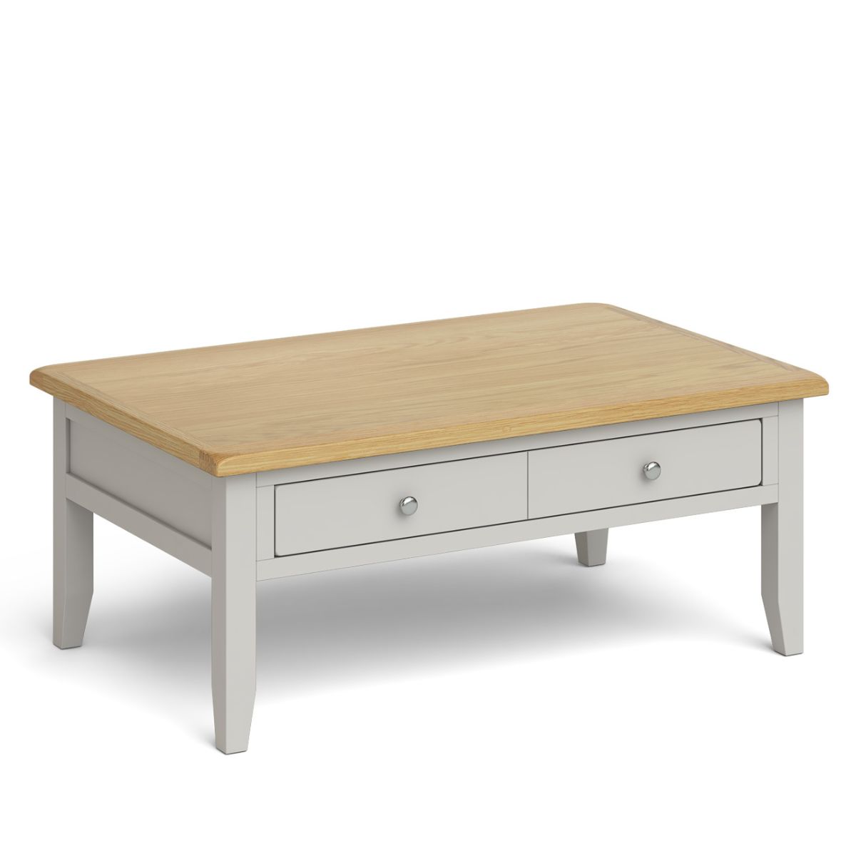 Table basse Gentry en bois gris clair