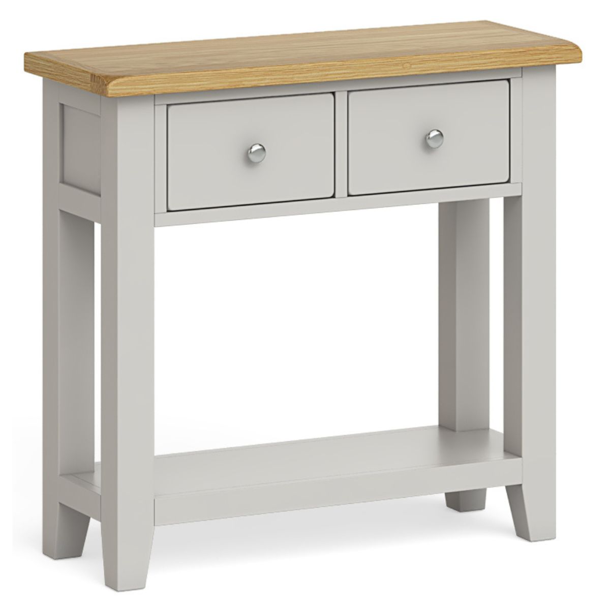 Table console Gentry gris rustique